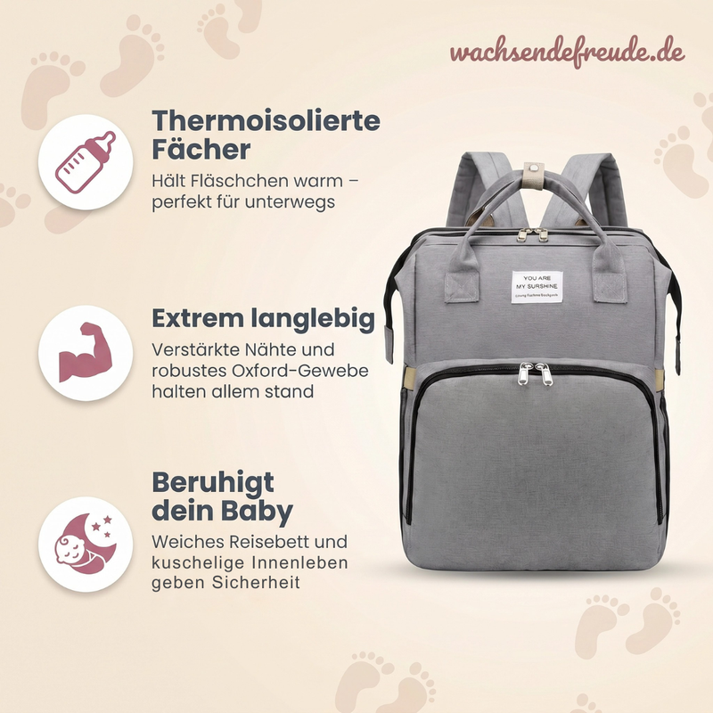 MomPack- 2 in 1 Babytasche