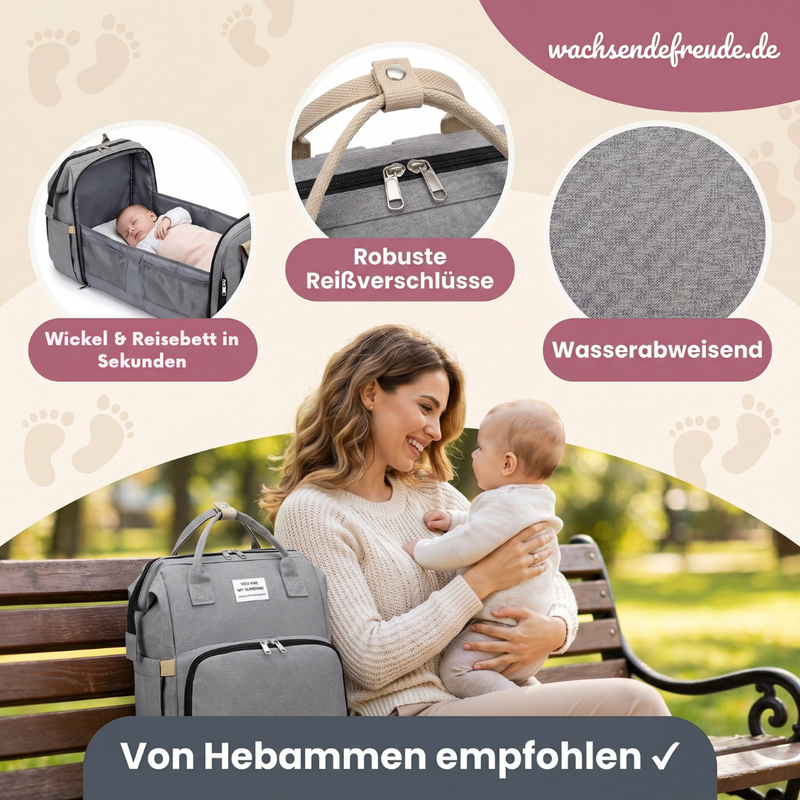 MomPack- 2 in 1 Babytasche