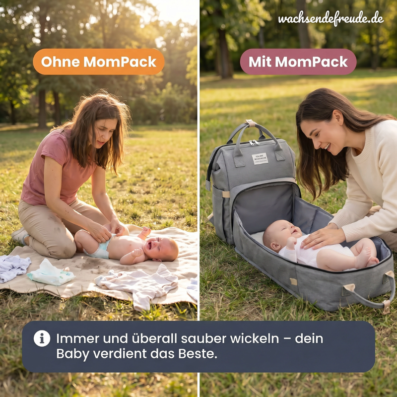 MomPack- 2 in 1 Babytasche
